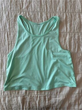 Lorna Jane Light Mint Women's Tank Top - Breathable Racerback